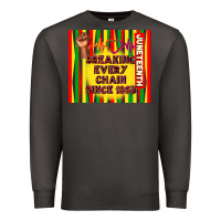 Smoke juneteenth breaking every chain since 1865 Premium Sweatshirt - TumblerDesignByShophia