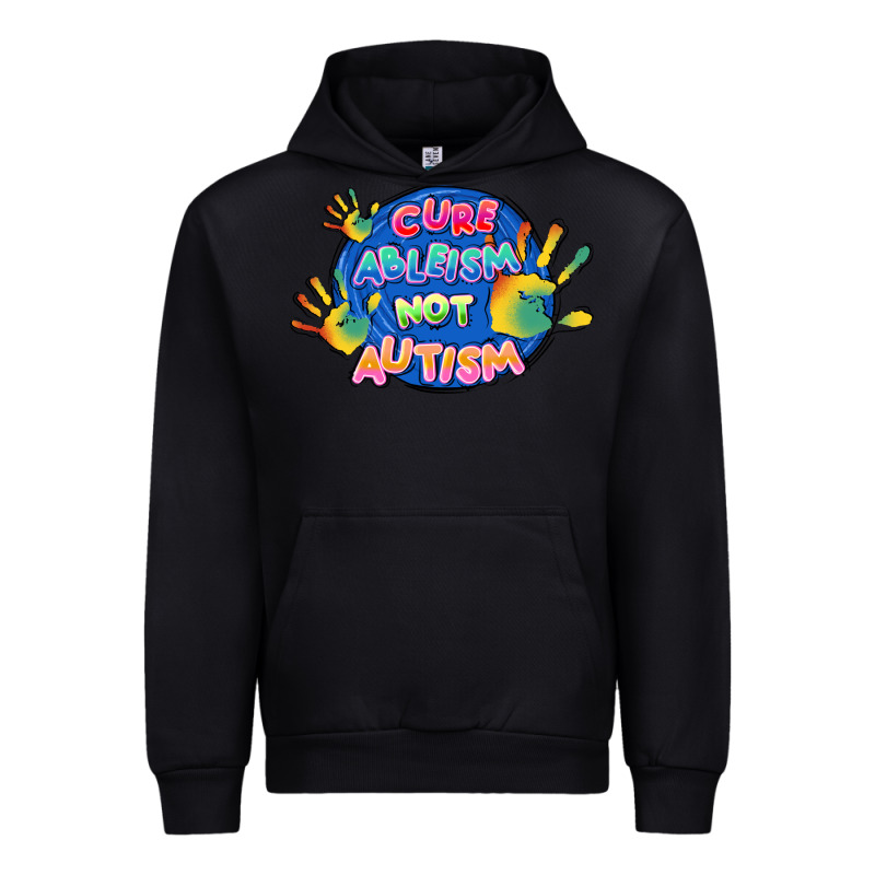 Cure Ableism Not Autism Urban Hoodie by FaDigitalArtStudio | Teevron