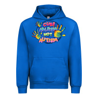Cobalt Cure ableism not Autism Urban Hoodie - FaDigitalArtStudio