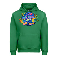 Emerald Cure ableism not Autism Urban Hoodie - FaDigitalArtStudio