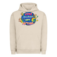 Pigment French Oak Cure ableism not Autism Urban Hoodie - FaDigitalArtStudio