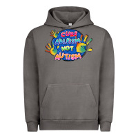 Pigment Tornado Cure ableism not Autism Urban Hoodie - FaDigitalArtStudio