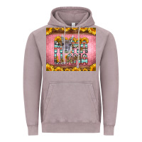 Vintage Zinc mama llama sunflowers Vintage Hoodie - LillyAllenDesigns