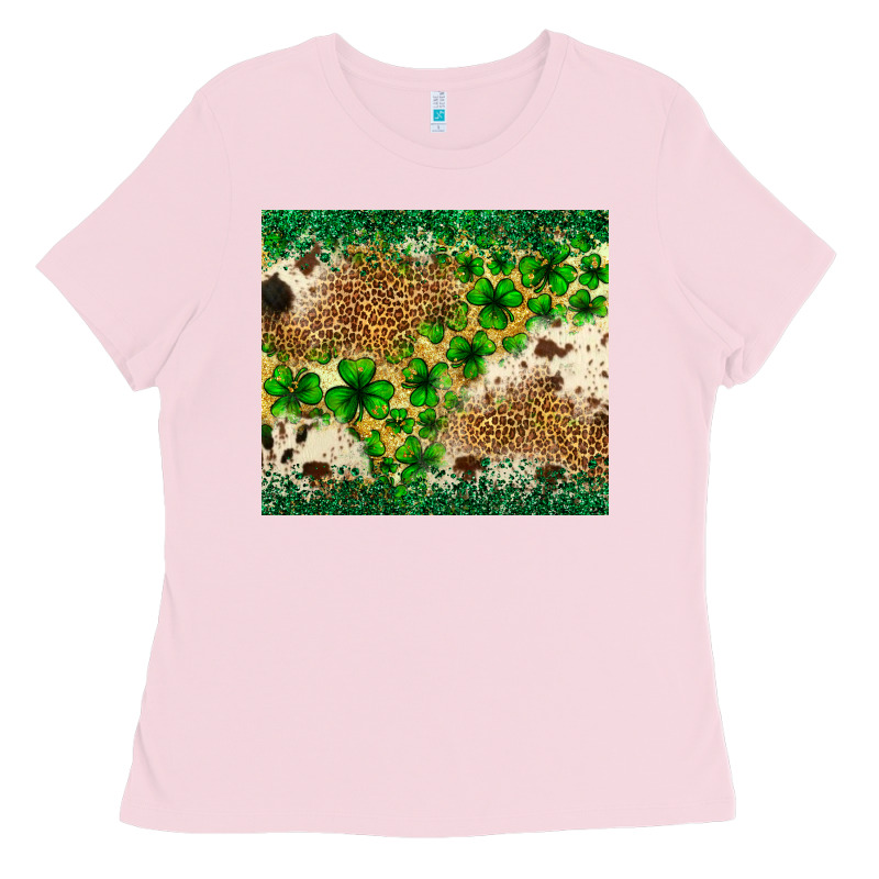 St. Patrick's Day Shamrock Tumbler St. Patricks Ladies Tee by Neo Western | Teevron