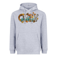 Heather Grey Cozy vibes Heavyweight Hoodie - NancyCooperArtShop