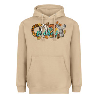 Mushroom Cozy vibes Heavyweight Hoodie - NancyCooperArtShop