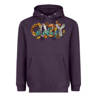 Plum Cozy vibes Heavyweight Hoodie - NancyCooperArtShop