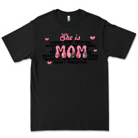 Black she is mom compliment words Premium Tee - JahusDesignShop