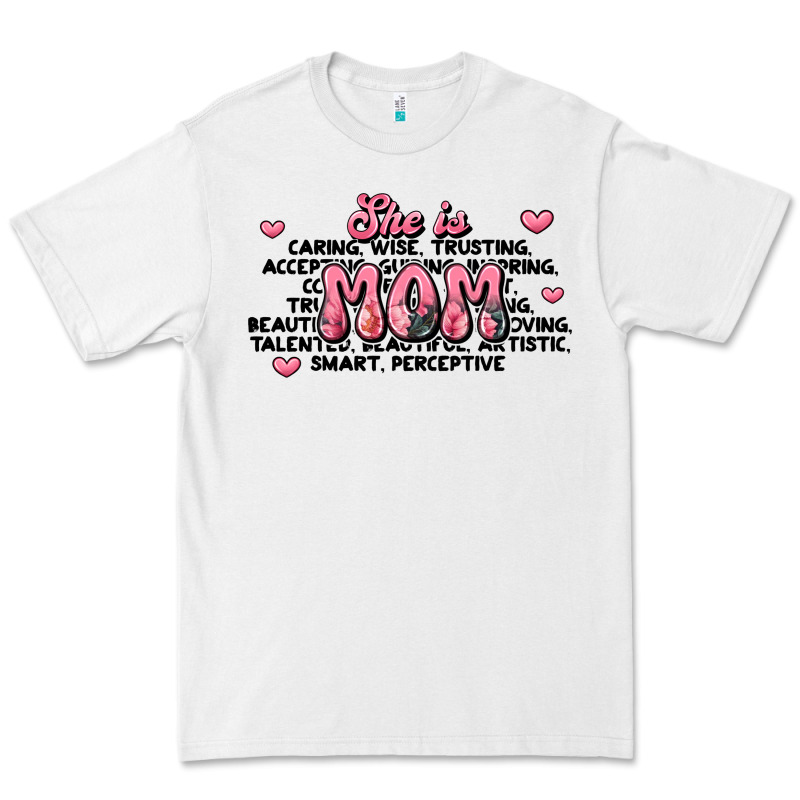 She Is Mom Compliment Words Premium Tee by JahusDesignShop | Teevron