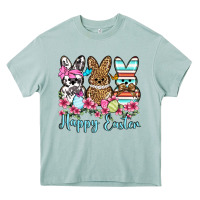 Arona Happy Easter western peeps Heavy Core Tee - OliviaCreatesArt