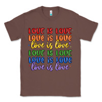 Chestnut love is love lgbtq Classic Tee - MaliasSmallBusiness