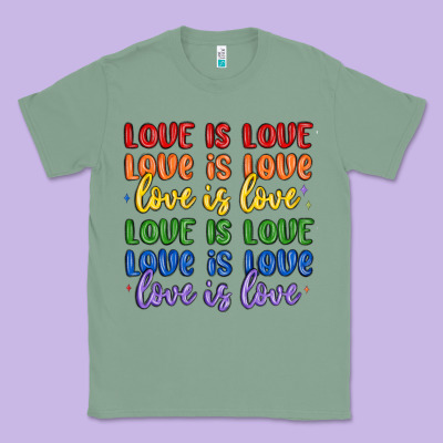 Love Is Love Lgbtq Classic Tee Designed By Maliassmallbusiness