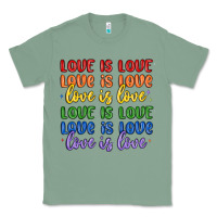Sage love is love lgbtq Classic Tee - MaliasSmallBusiness