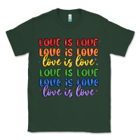 Sports Green love is love lgbtq Classic Tee - MaliasSmallBusiness