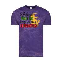 Cloud Purple whatever you do keep moving forward martin luther Vintage Tee - MaliasSmallBusiness