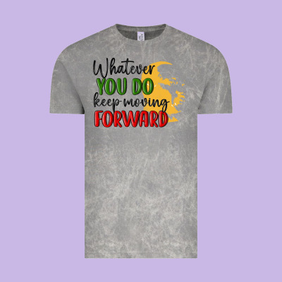 Whatever You Do Keep Moving Forward Martin Luther Vintage Tee Designed By Maliassmallbusiness