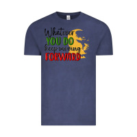Vintage Denim whatever you do keep moving forward martin luther Vintage Tee - MaliasSmallBusiness