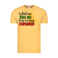 Vintage Mustard whatever you do keep moving forward martin luther Vintage Tee - MaliasSmallBusiness