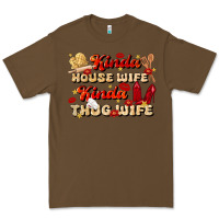 Cacao kinda house wife kinda thug wife Premium Tee - JahusDesignShop