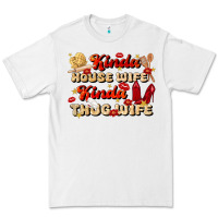 White kinda house wife kinda thug wife Premium Tee - JahusDesignShop
