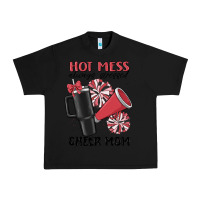 Black hot mess always stressed cheer mom Urban Heavy Tee - MaliasSmallBusiness