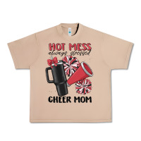 Burro hot mess always stressed cheer mom Urban Heavy Tee - MaliasSmallBusiness