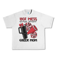 Lunar Rock hot mess always stressed cheer mom Urban Heavy Tee - MaliasSmallBusiness
