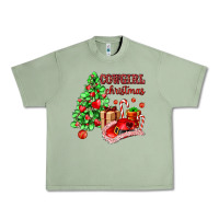 Oil Green Cowgirl Christmas Urban Heavy Tee - AdoDesignShop