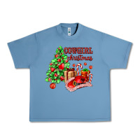 Pebble Blue Cowgirl Christmas Urban Heavy Tee - AdoDesignShop