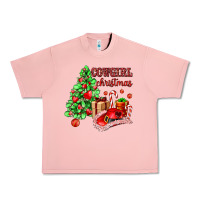 Salmon Cowgirl Christmas Urban Heavy Tee - AdoDesignShop