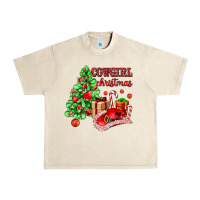 Sandshell Cowgirl Christmas Urban Heavy Tee - AdoDesignShop