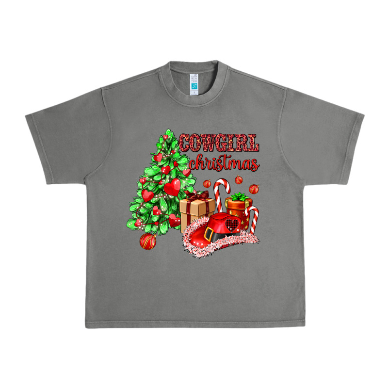 Cowgirl Christmas Urban Heavy Tee by AdoDesignShop | Teevron