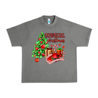 Tornado Cowgirl Christmas Urban Heavy Tee - AdoDesignShop