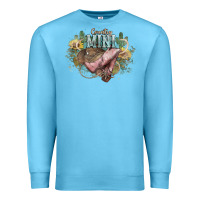 Ocean Blue Country mini Premium Sweatshirt - HowdyJamesFarm