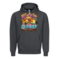 Smoke becach please Zipper Hoodie - BarkalooDesign