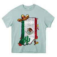 Arona mexican indiana Heavy Core Tee - CowhideDigitalArt