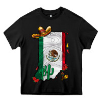Black mexican indiana Heavy Core Tee - CowhideDigitalArt