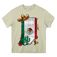 Mossy mexican indiana Heavy Core Tee - CowhideDigitalArt