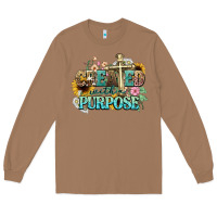 Toasted Coconut created with a purpose Long Sleeve Tee - NancyCooperArtShop