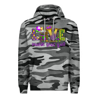 Slate Camo Love Mardi Gras Y'all Premium Hoodie - HowdyJamesFarm