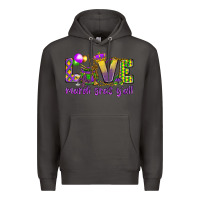Smoke Love Mardi Gras Y'all Premium Hoodie - HowdyJamesFarm