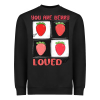Black you are berry loved Heavyweight Sweatshirt - MaliasSmallBusiness
