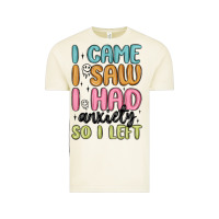 Vintage Arctic i came i saw i had anxiety so i left Vintage Tee - MaliasSmallBusiness