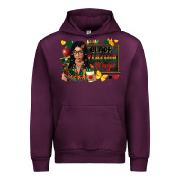 Mauve Wine Juneteenth black teacher magic Urban Hoodie - FaDigitalArtStudio