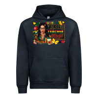 Navy Juneteenth black teacher magic Urban Hoodie - FaDigitalArtStudio