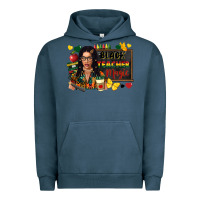 Pigment Midnight Navy Juneteenth black teacher magic Urban Hoodie - FaDigitalArtStudio