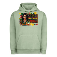 Pigment Oil Green Juneteenth black teacher magic Urban Hoodie - FaDigitalArtStudio
