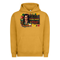 Pigment Peanut Butter Juneteenth black teacher magic Urban Hoodie - FaDigitalArtStudio