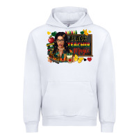 White Juneteenth black teacher magic Urban Hoodie - FaDigitalArtStudio