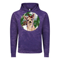 Cloud Purple Chihuahua And Farm Vintage Hoodie - RanaPortraitStore